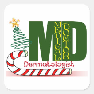 Adesivo Quadrado Dermatologista MERRY NATMAS