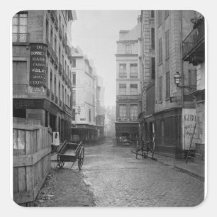 Adesivo Quadrado DES Bourdonnais Paris 1858-78 da rua