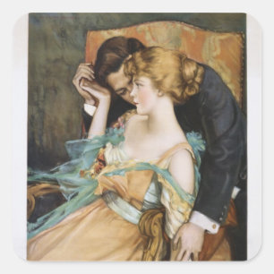 Adesivo Quadrado Descasque-o amor para tocar em Mary Greene