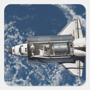 Adesivo Quadrado Descoberta 16 do vaivém espacial