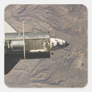 Adesivo Quadrado Descoberta 4 do vaivém espacial