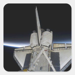 Adesivo Quadrado Descoberta de Encerramento de Espaço 6