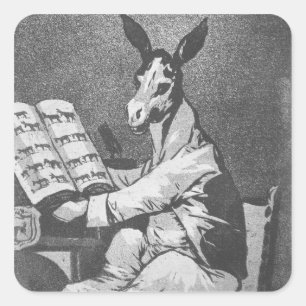 Adesivo Quadrado Desde seu avô, chapeie 39 'de Los c