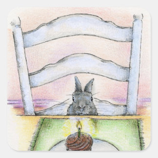 ADESIVO QUADRADO DESEJOS DE ANIVERSÁRIO