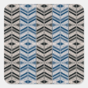 Adesivo Quadrado Design africano #8 @ Stylnic