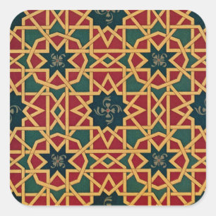 Adesivo Quadrado Design árabe #1 em Emporio Moffa