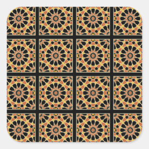 Adesivo Quadrado Design árabe #3 em Emporio Moffa