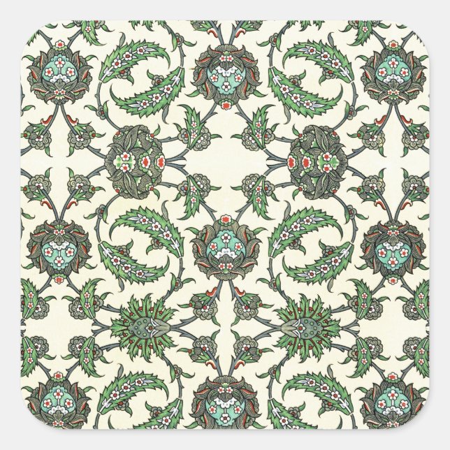 Adesivo Quadrado Design Árabe nº 5 em Emporio Moffa (Frente)