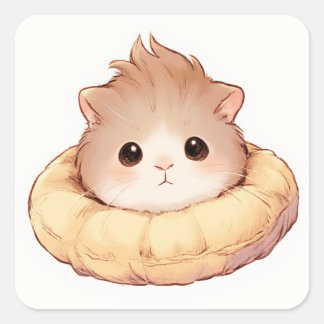 Adesivo Quadrado Design de inspiração alegre