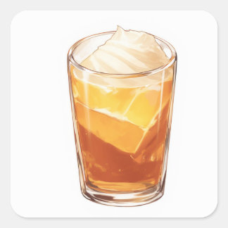 Adesivo Quadrado Design de inspiração criativa