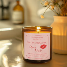 Design de Luxo Amor Romântico - Vela Beijo de Velu