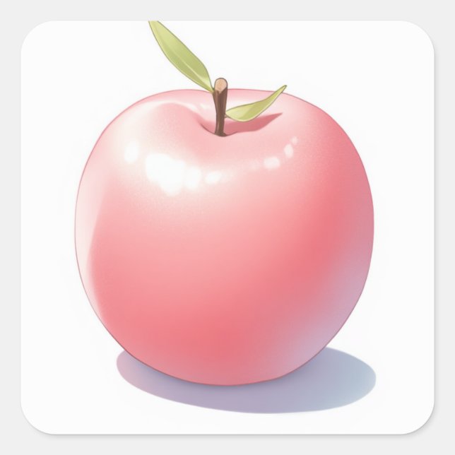 Adesivo Quadrado Design de Sonho Bonito (Frente)