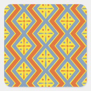 Adesivo Quadrado Design egípcio #11 em Emporio Moffa