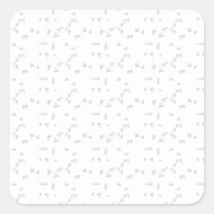 Adesivo Quadrado design horizontal 16