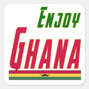 Adesivo Quadrado Design legal para Ghana