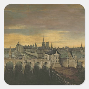 Adesivo Quadrado Design para a construção do Pont-Neuf