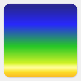 Adesivo Quadrado Designer Personalizado de Cor Colorida