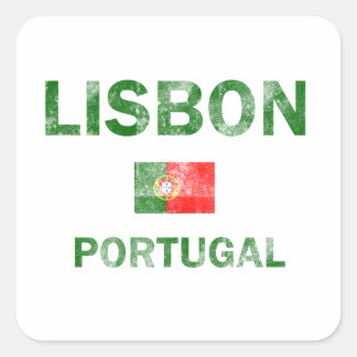 Adesivo Quadrado Designs de Lisboa Portugal