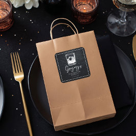 Adesivo Quadrado Despedida de solteiro moderna e elegante