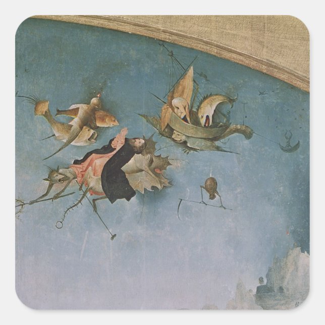 Adesivo Quadrado Detalhes do painel à esquerda (Frente)