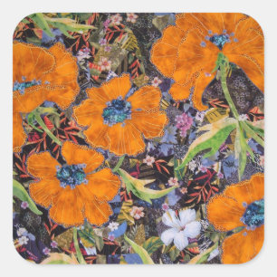 Adesivo Quadrado Deusa Garden Sticker