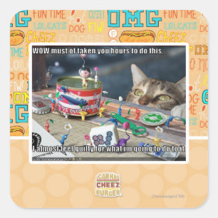 Adesivo Quadrado Deve ter tomar horas