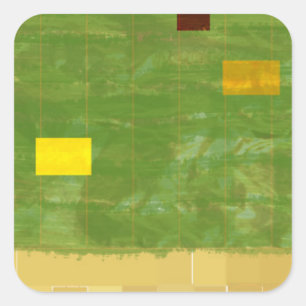 Adesivo Quadrado Dia 3 da génese: Vegetação 2014