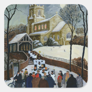 Adesivo Quadrado Dia da Salvação