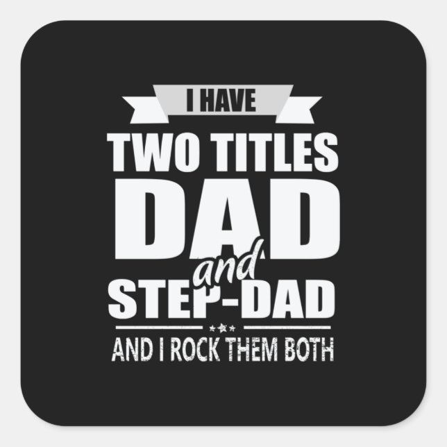 Adesivo Quadrado Dia de os pais E Pai Passo Eu Os Rodo (Frente)