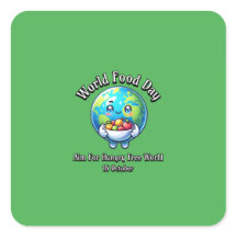 Dia Mundial da Comida. Mire para o Mundo Livre Fom