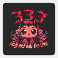 Diabo Chibi - 333 Apenas mau metade do tempo