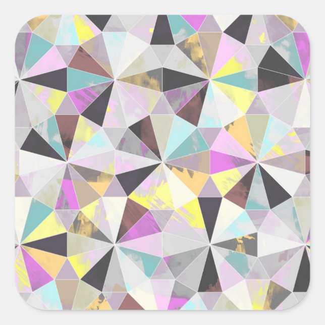 Adesivo Quadrado Diamante (Frente)