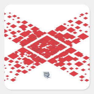 Adesivo Quadrado Diamante