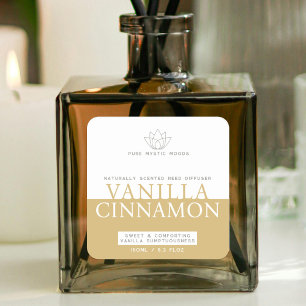 Adesivo Quadrado Difusão branca-branca-amarela-cinamão-baunilha