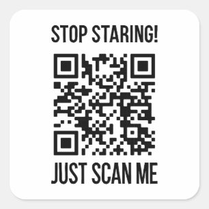 Adesivo Quadrado Digitalize-me o código QR: Crie o seu futuro
