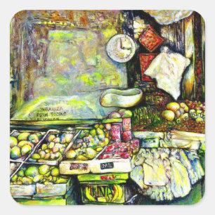 Adesivo Quadrado Disse para engajar toda a ideia