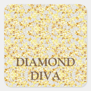 ADESIVO QUADRADO DIVÃ DIAMANTE  