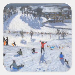 Adesivo Quadrado Divertimento Chatsworth 2010 do inverno