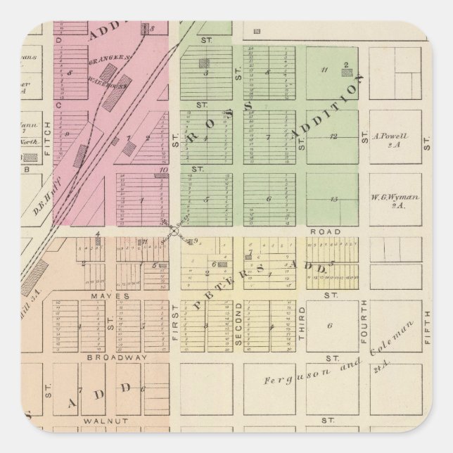 Adesivo Quadrado Dixon (Frente)