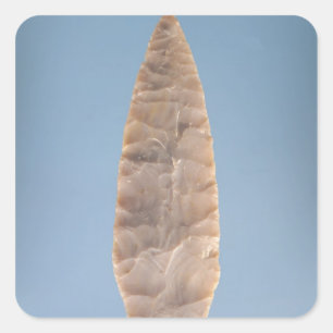 Adesivo Quadrado Do "a lâmina da folha louro" de Solutrean,