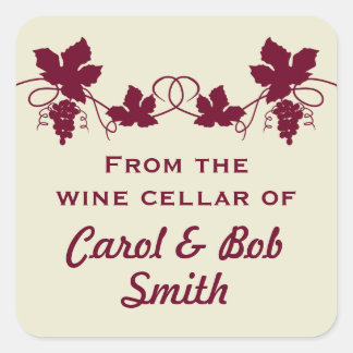 Adesivo Quadrado Do Vinho-Celular dos Pinheiros