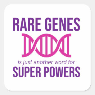 Adesivo Quadrado Doença Raras Sensibilização Dia da Zebra Fighbon