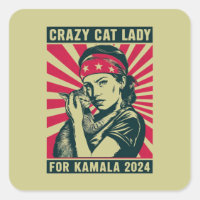 Doida por Gatos pela Kamala 2024