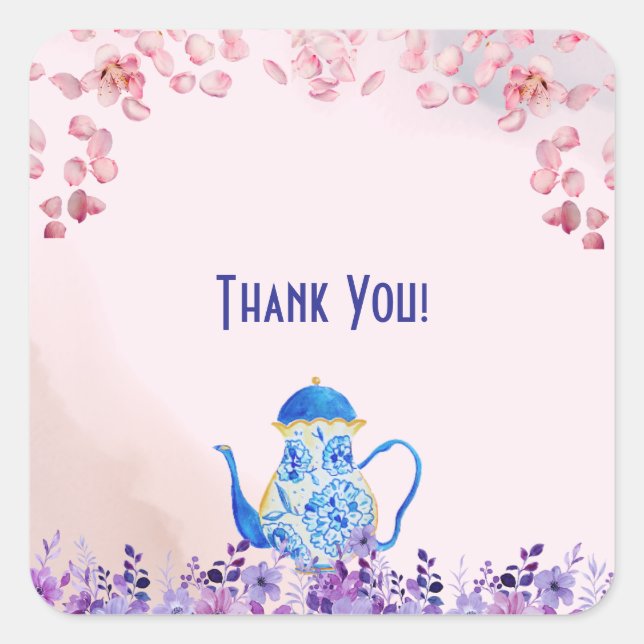 Adesivo Quadrado Dois Para Dois Chás de fraldas Gêmeos (Frente)