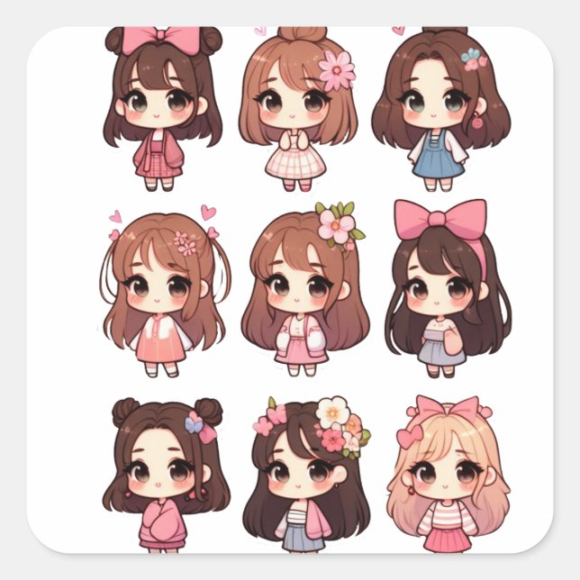 Adesivo Quadrado Dolly 1 (Frente)