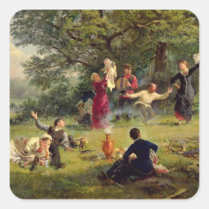 Adesivo Quadrado Domingo, 1884