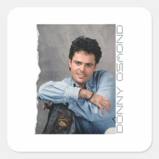 Adesivo Quadrado Donny osmond