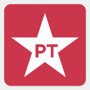 Adesivo Quadrado Dos Trabalhadores de Partido