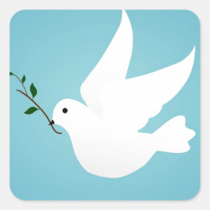 Adesivo Quadrado Dove