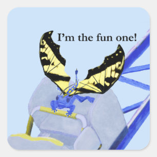 Adesivo Quadrado dragão e porta copos de rolos